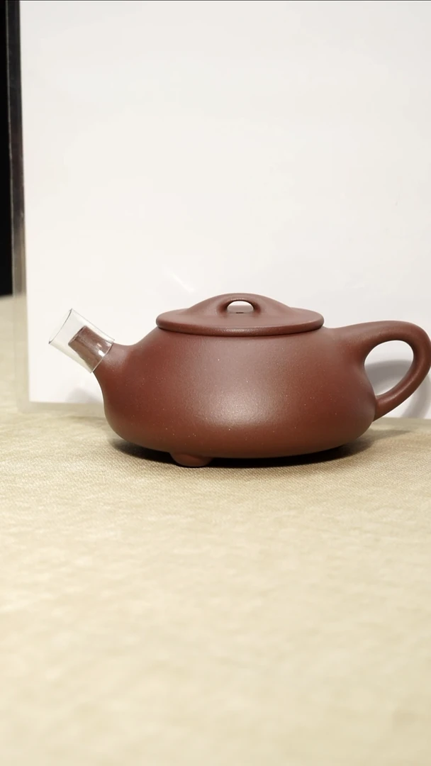 茶壶底槽青景州石瓢200毫升瑕疵壶