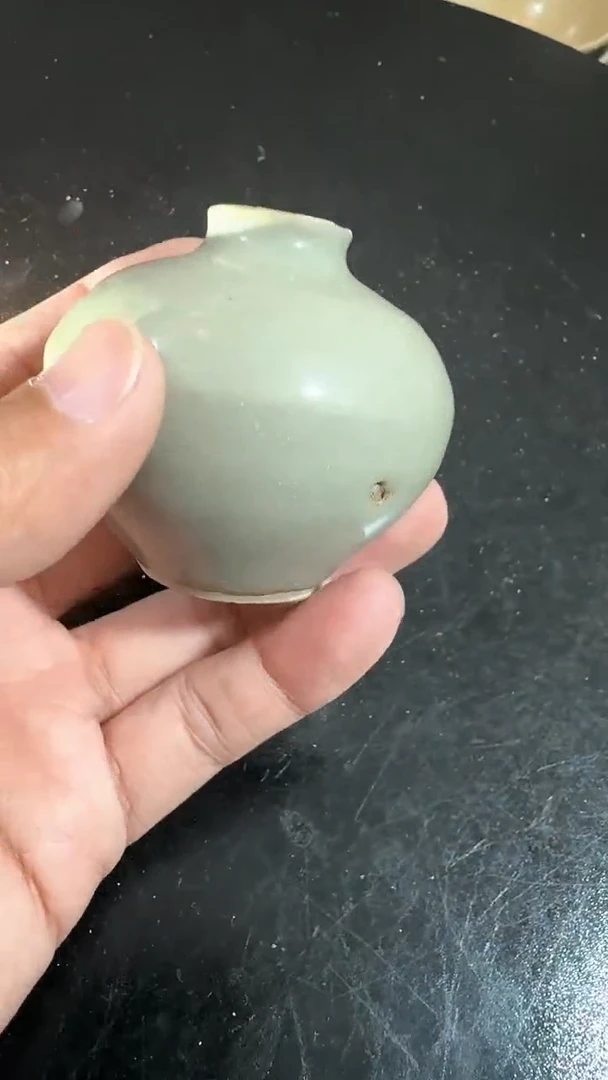 【闪购商品】碗龙泉青瓷小水盂口剥釉