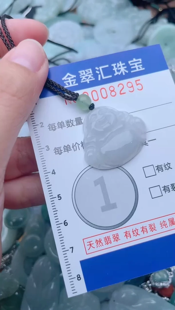 颈饰未镶嵌翡翠8295
