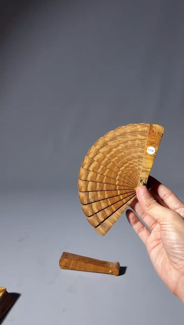 其他楠木（金丝楠）豆*151号10cm小叶桢楠掌中扇