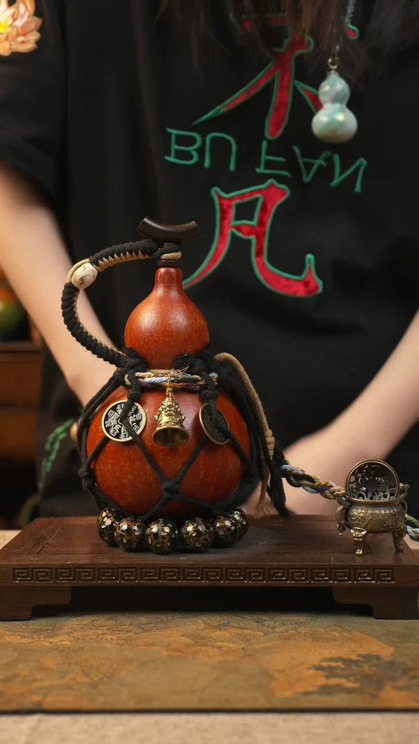 096大漆酒葫芦一物一拍