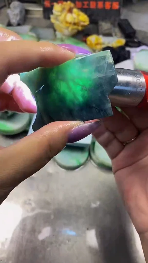 未镶嵌挂件翡翠天然缅甸翡翠A货340