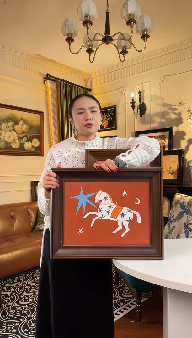 横款50*40新品小马