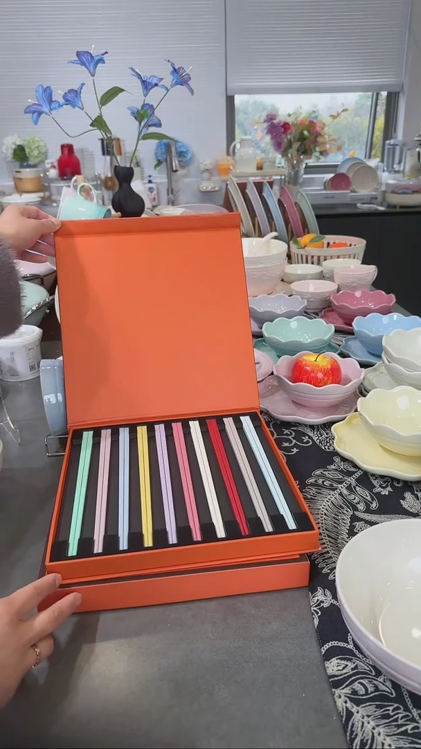 【闪购商品】瓷10色筷子