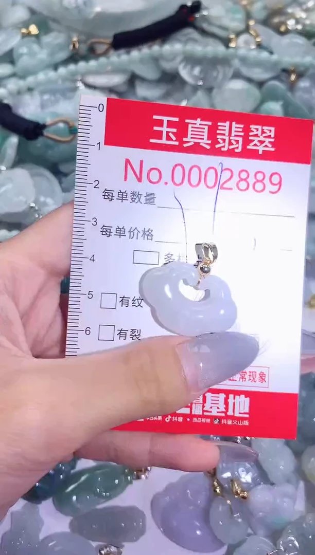 吊坠(不含链)未镶嵌翡翠2889