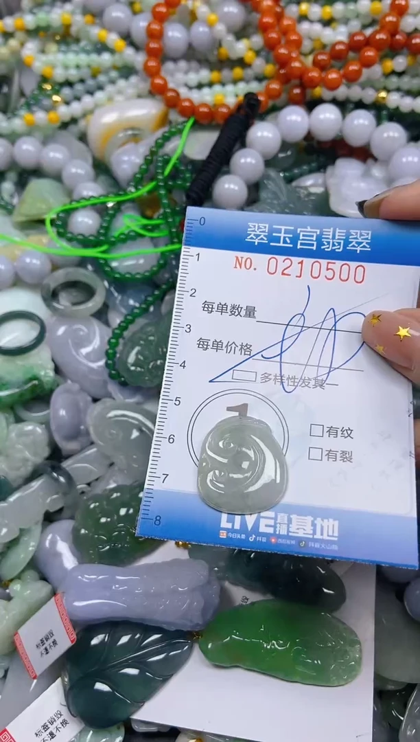 颈饰未镶嵌翡翠闪购C0210500多样性发其一