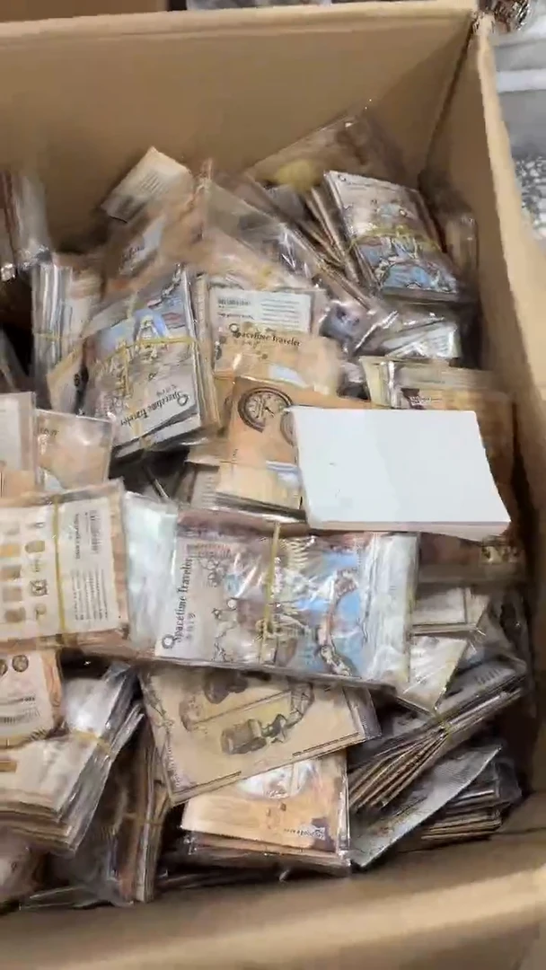 23-85 复古贴纸 8包