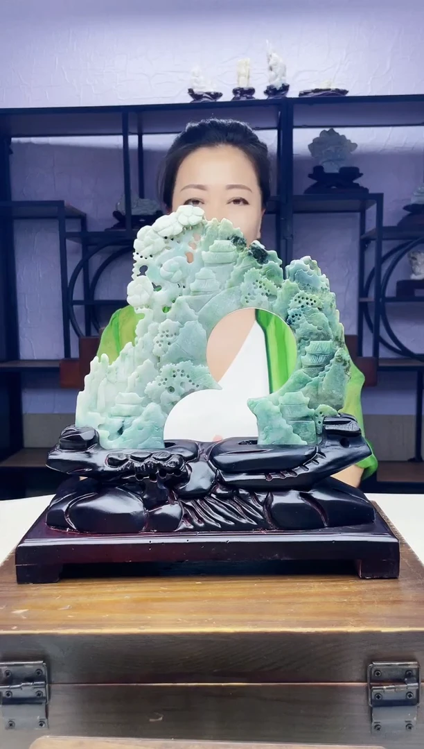 未镶嵌定制翡翠毛货09220461