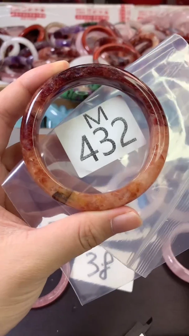 水晶手镯未镶嵌56手镯M432