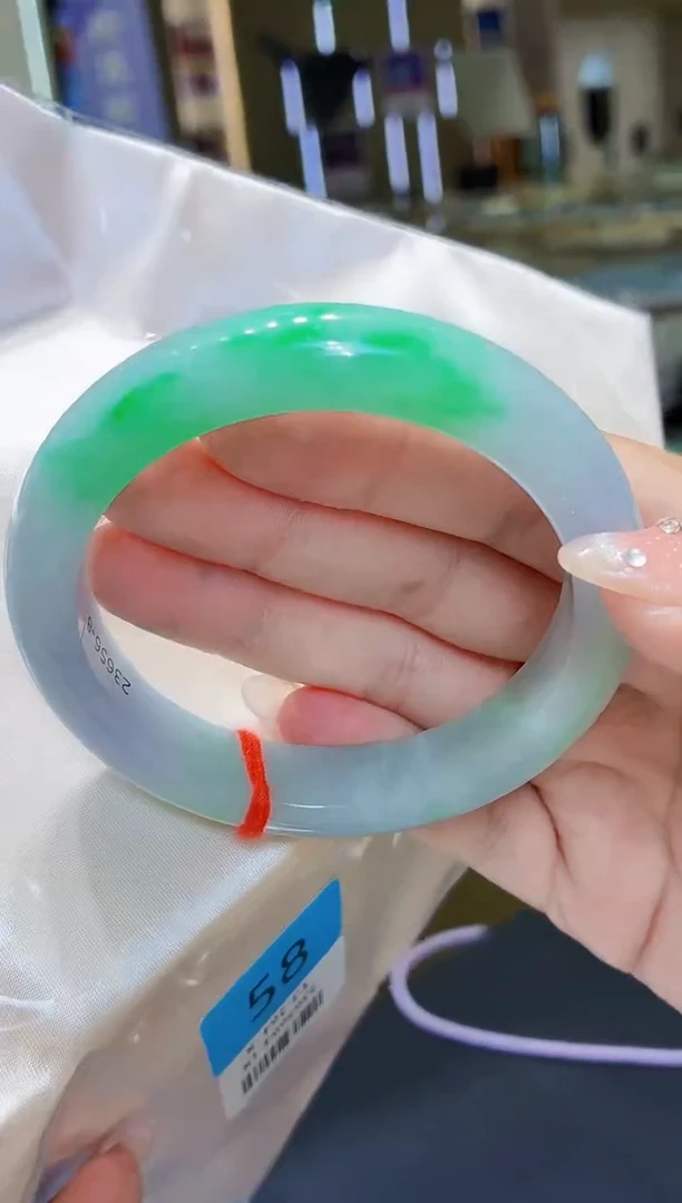 未镶嵌手镯翡翠翡翠手镯58