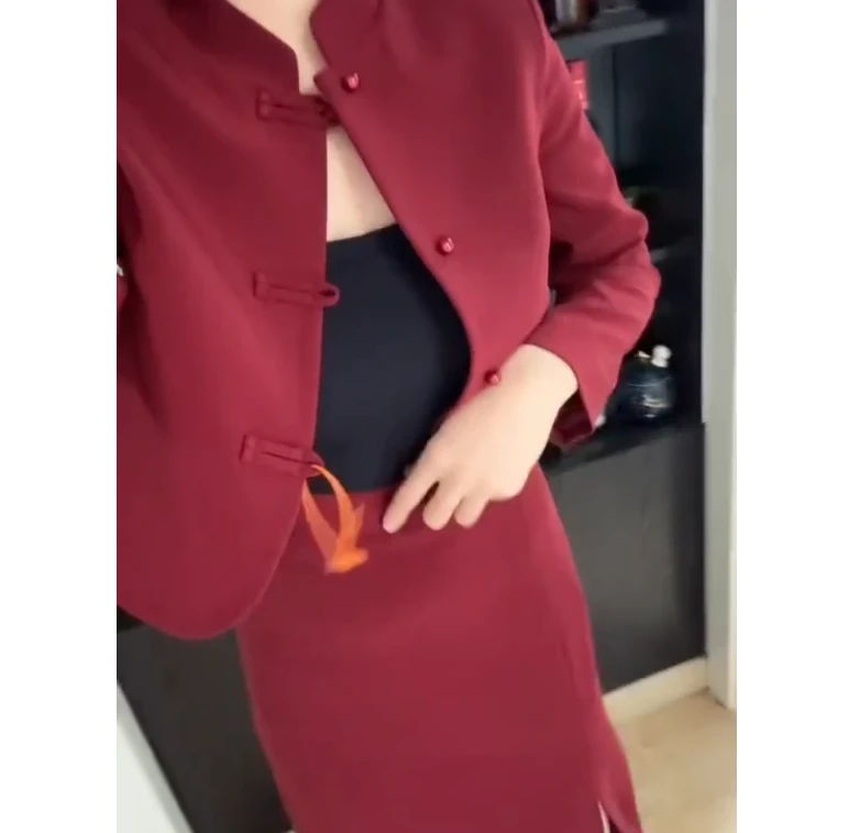 2025春季新款网红同款洋气韩版潮流女时尚外套裙子套装女欣