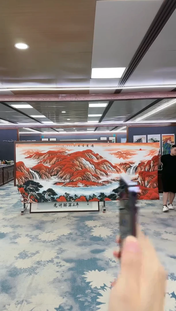 国画佳****头W-刘雪红-大丈二-山水国画