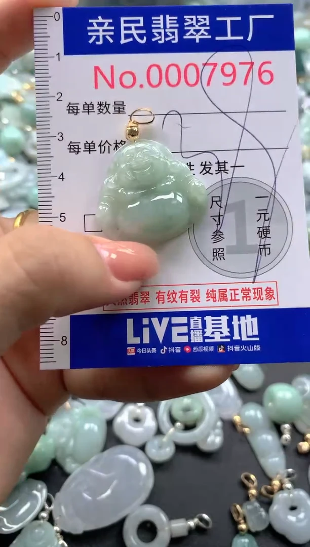 颈饰未镶嵌翡翠7976