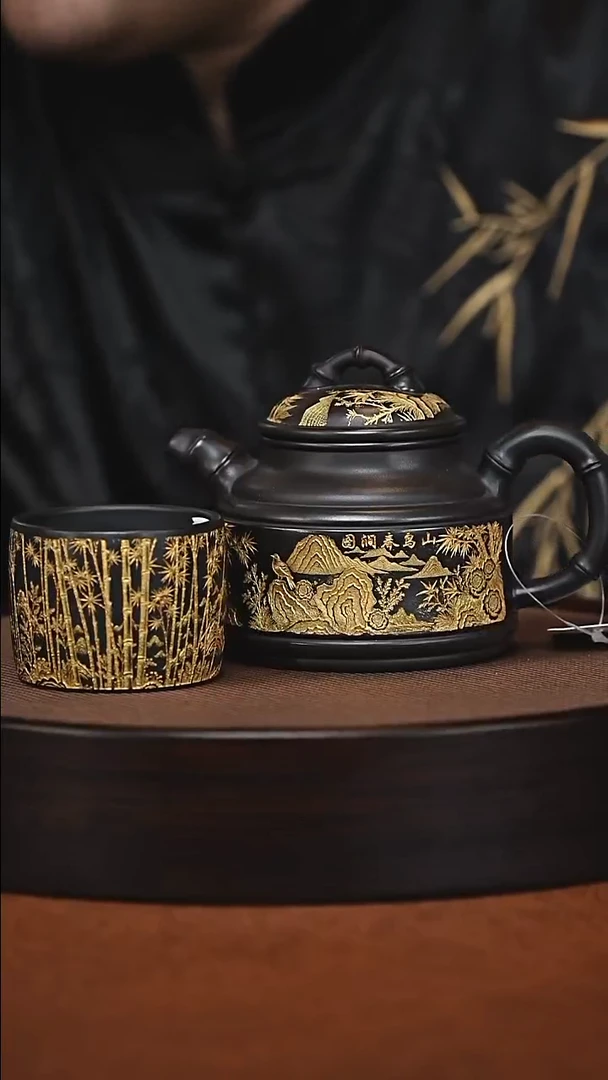 茶壶紫砂原矿紫砂壶