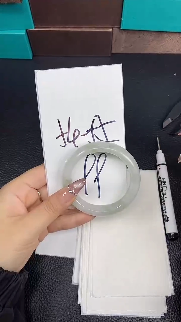 未镶嵌手镯石英质玉时尚美人镯54-55