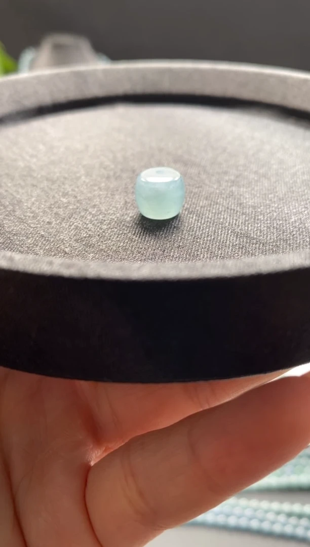 未镶嵌手链翡翠散珠卡10MM老型珠