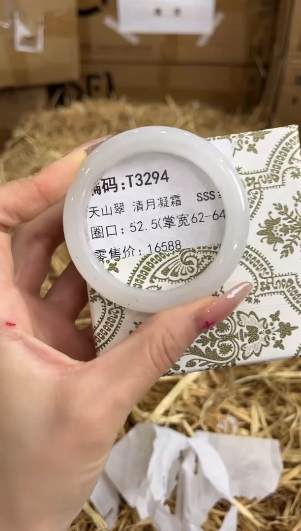 未镶嵌手镯石英质玉T3294