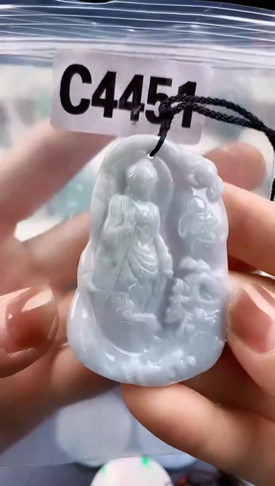 颈饰未镶嵌翡翠天然翡翠吊坠挂件