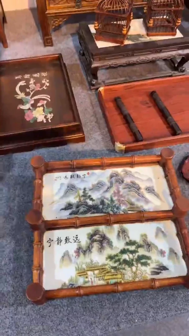 木福利             瓷板高低架
