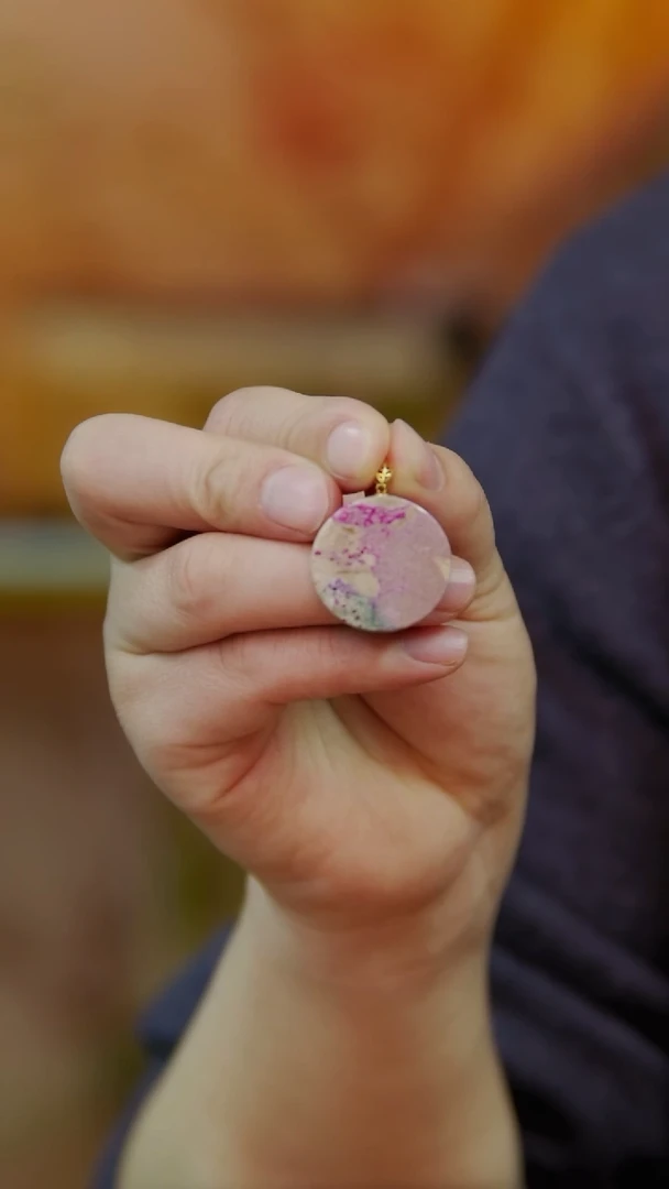 苏纪石（舒俱来）18K金镶嵌吊坠34号吊坠