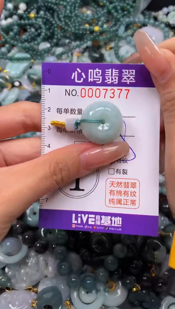 颈饰未镶嵌翡翠闪购007377