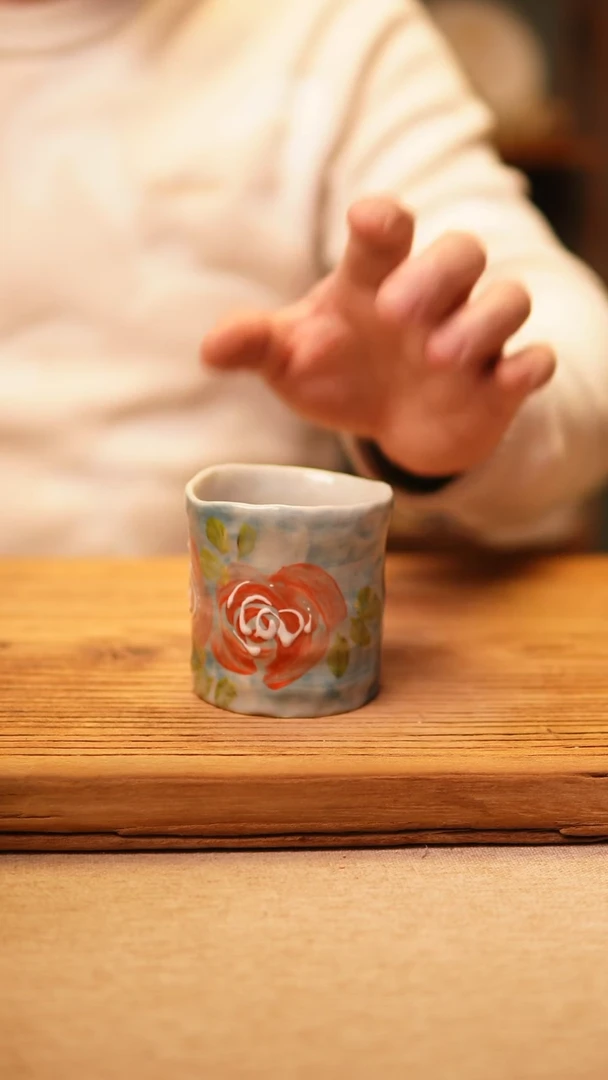 【闪购商品】@@陶园瓷舍@@纯手工手绘@高温釉下彩