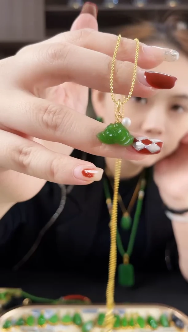 【闪购商品】和田玉·银S925镶嵌吊坠 不含链