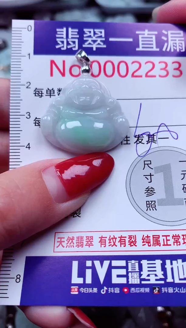 吊坠(不含链)未镶嵌翡翠2233