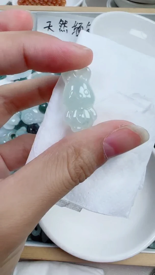 散珠翡翠346号链接，A货翡翠