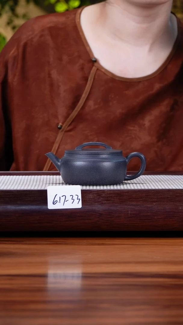 紫砂茶具6.17-33蟹壳青焐灰 汉瓦150