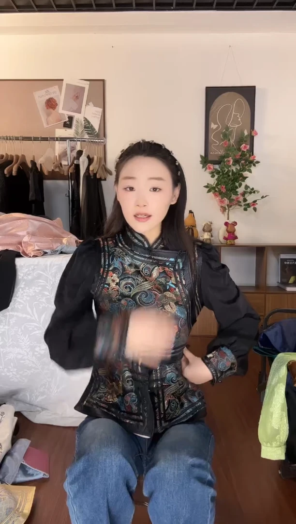 黑蝴蝶纱袖2xl