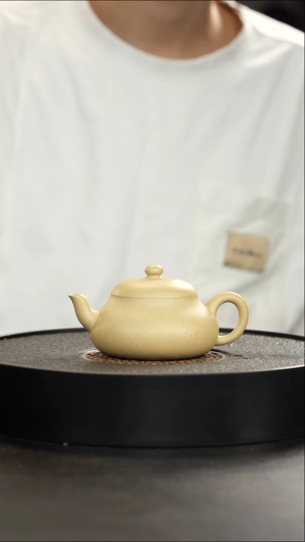 茶壶紫砂大水潭至纯梨皮本绿君德大漏
