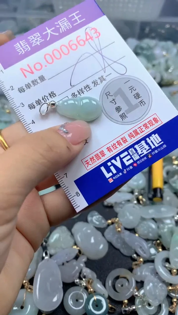颈饰未镶嵌翡翠6643