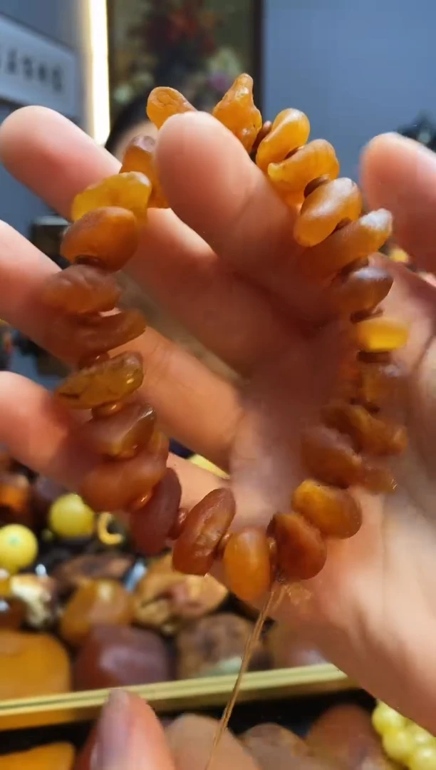 手链琥珀未镶嵌手串