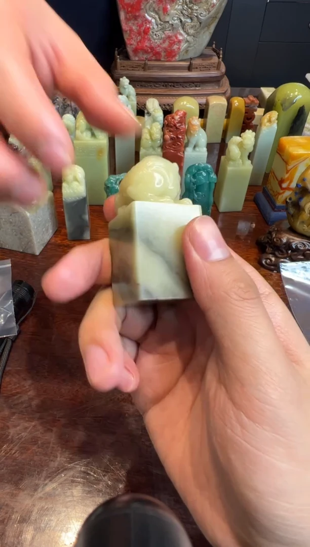 【闪购商品】青田石印石编号编号fqt1082