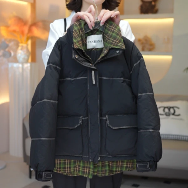 2025年冬季新款网红款男女宝中性款羽绒服