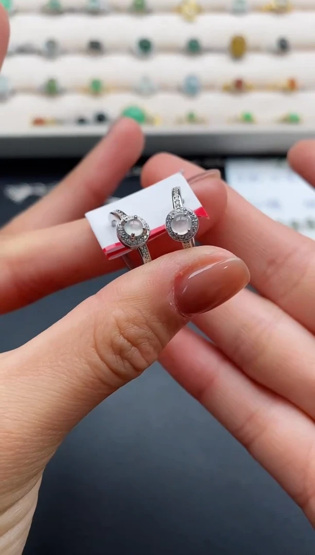 银S925镶嵌戒指翡翠111111111+3