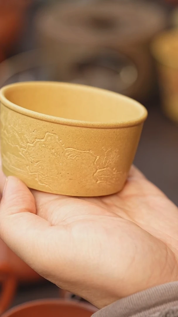 茶壶紫砂日*原矿高端紫砂--杯子