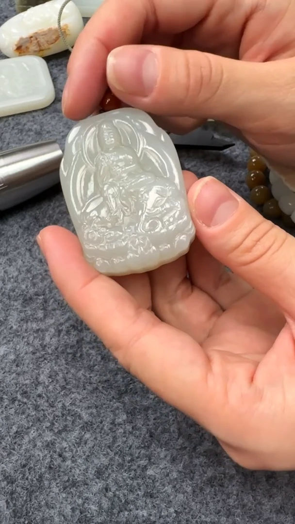 【闪购商品】和田玉摆件未镶嵌吊坠