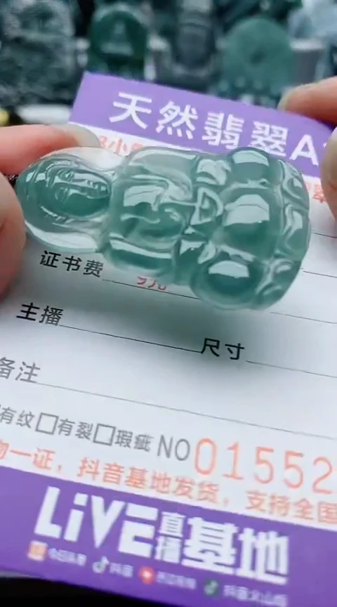 翡翠未镶嵌颈饰
