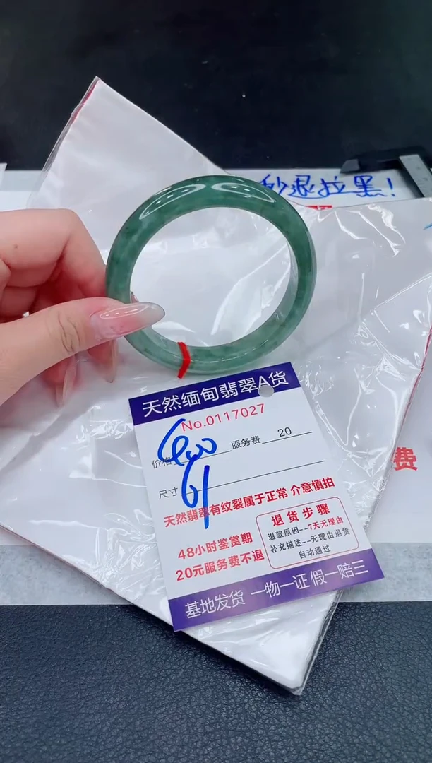 未镶嵌手镯翡翠400.00