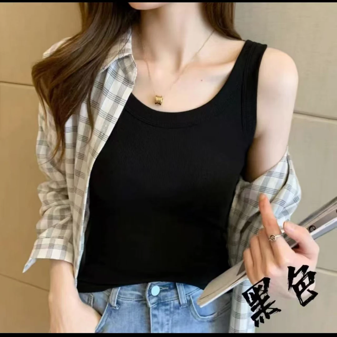 3669百搭打底经典简约背心