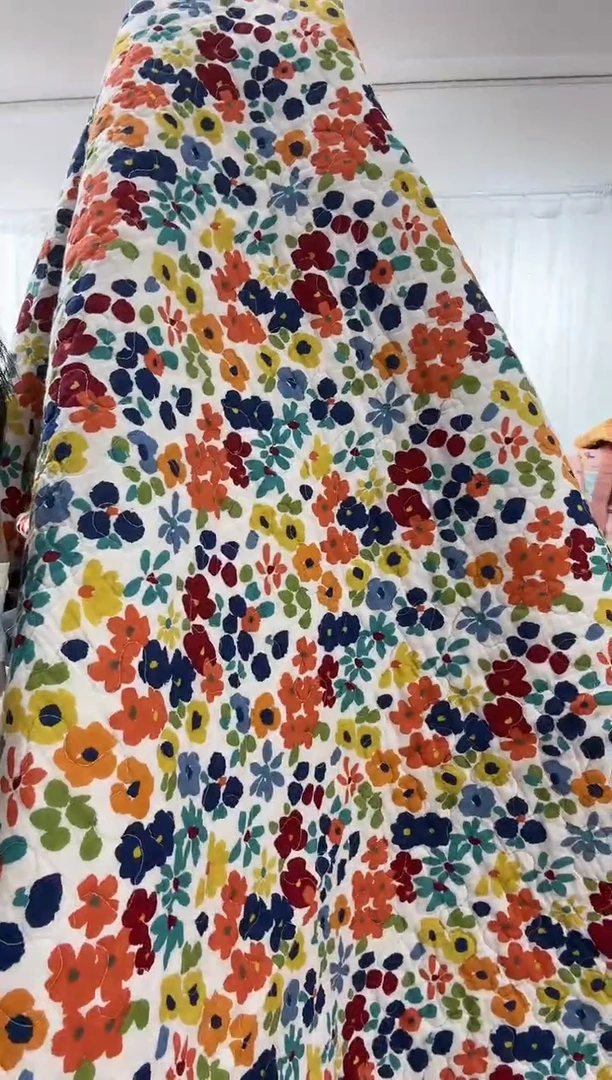 棉200*230纯棉床盖21号微瑕