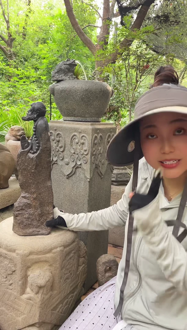 人造石新款站立达摩黑色