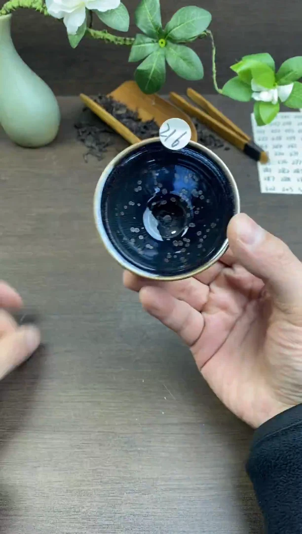 茶盏全手工原矿原釉建盏