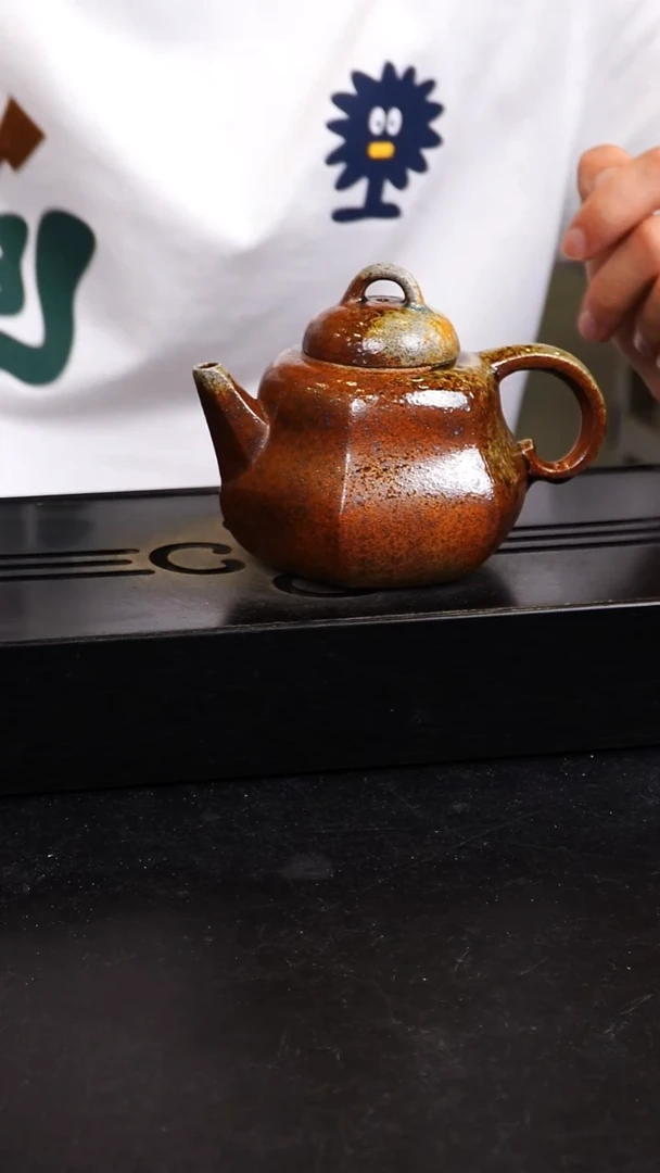 茶壶紫砂宜兴紫砂柴烧壶