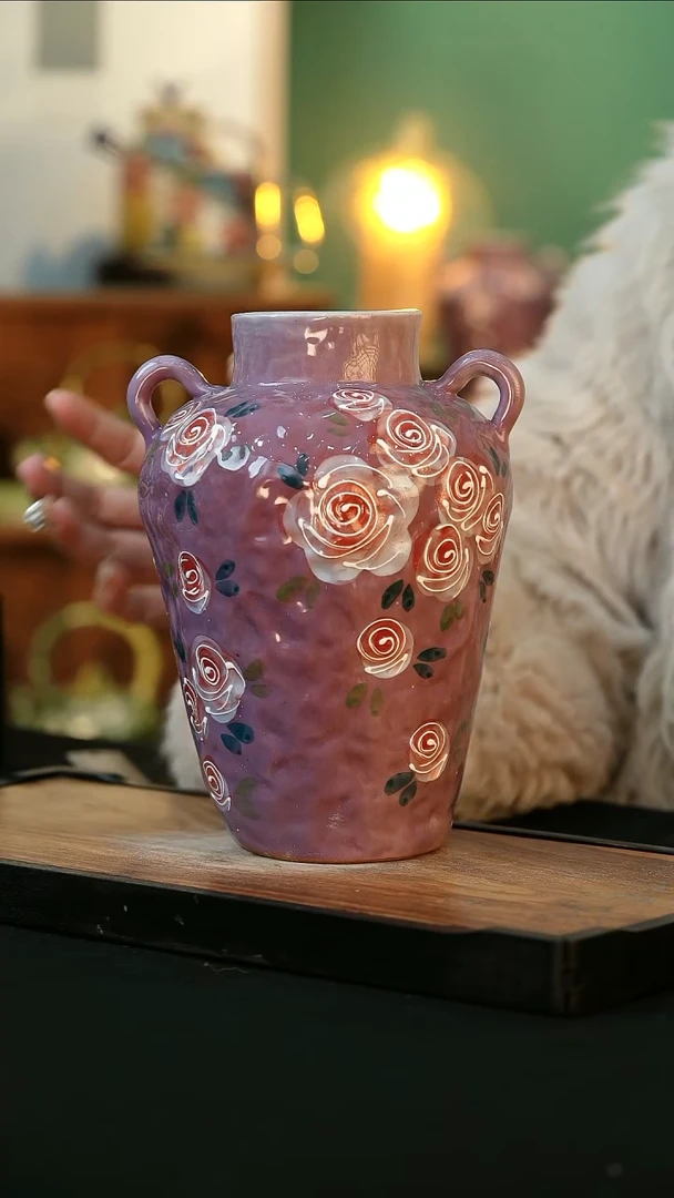 【闪购商品】杯手绘心瓷陶瓷浮力