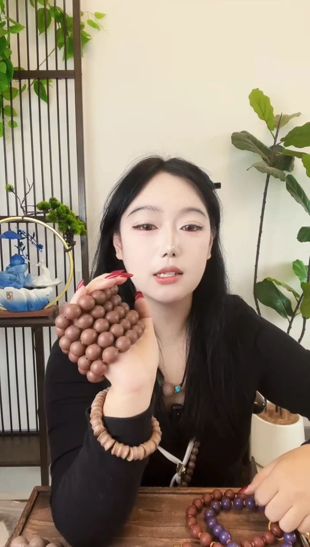 泥塑【桂花木犀手串】古法合香