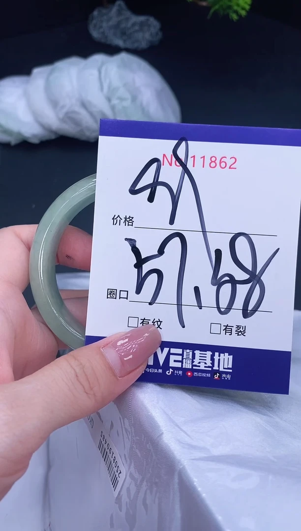 未镶嵌手镯翡翠11862