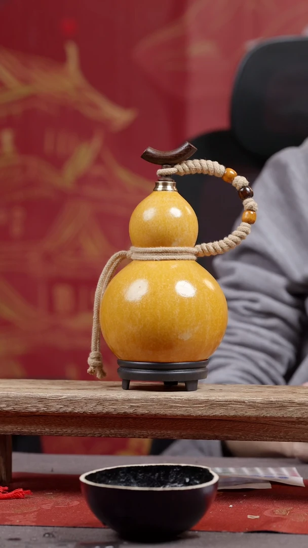 927号大漆精品葫芦一物一拍500ml